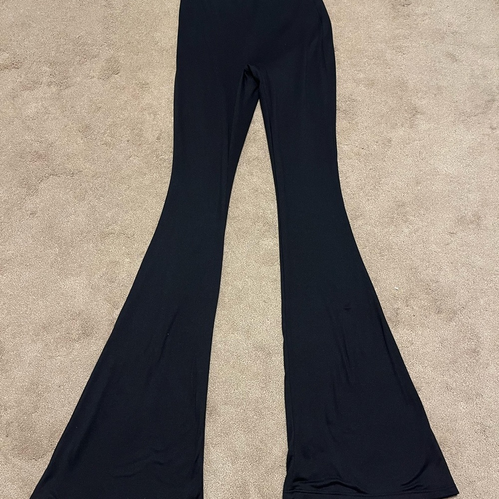 my outfit online Black Flare Pants